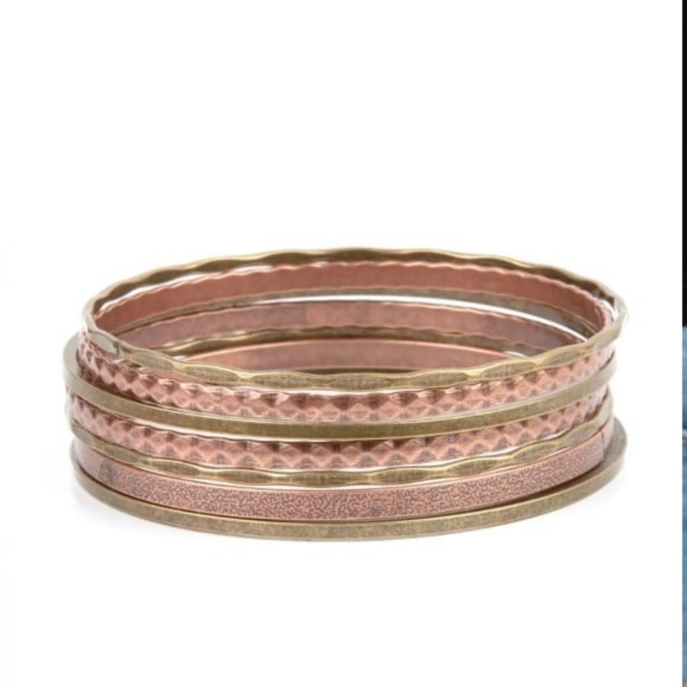 Paparazzi Multi Textured Bracelet Set How Do You Stack Up Fashion Jewelry